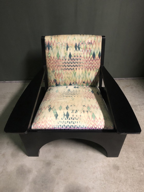 Image 1 of Hill house lounge chair van Charles Rennie Mackintosh voor Cassina