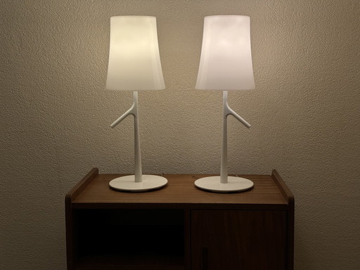 Foscarini Birdie Piccola - Set van 2 (Witte Tafellampen)