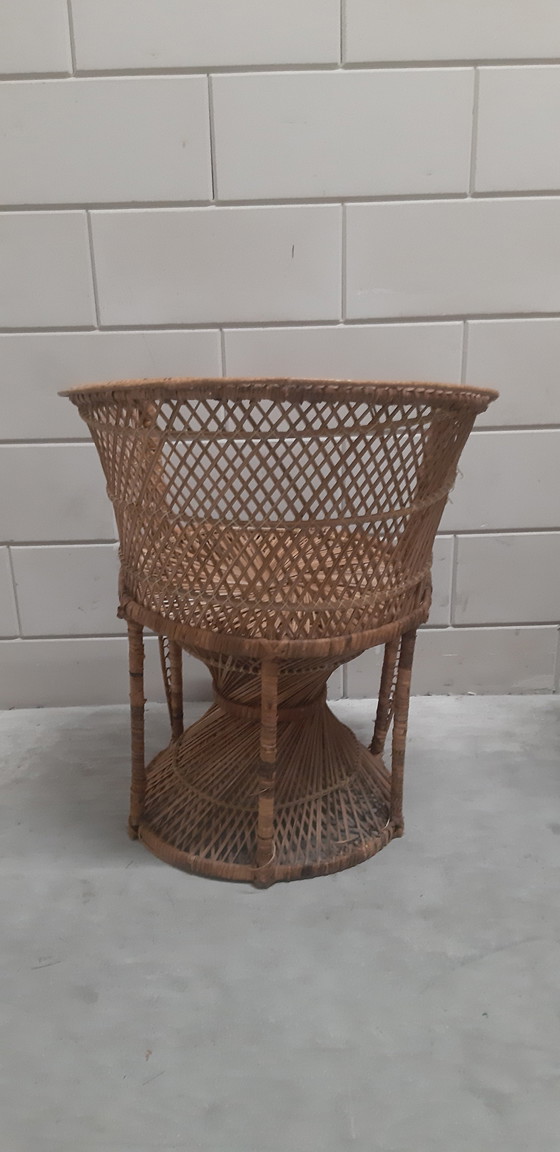 Image 1 of 2X Vintage Rattan Chair