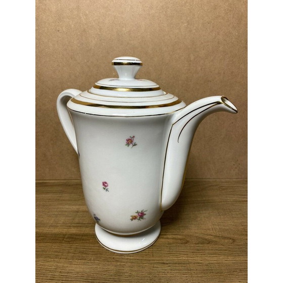 Image 1 of Vintage porseleinen koffieset model U.F. Frankrijk