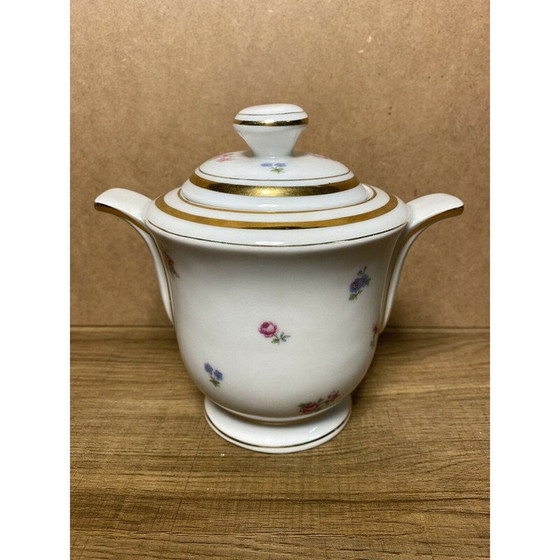 Image 1 of Vintage porseleinen koffieset model U.F. Frankrijk