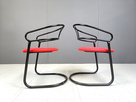 Image 1 of Postmoderne eetkamerstoelen, 1980S