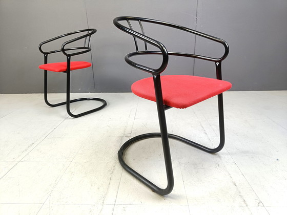 Image 1 of Postmoderne eetkamerstoelen, 1980S