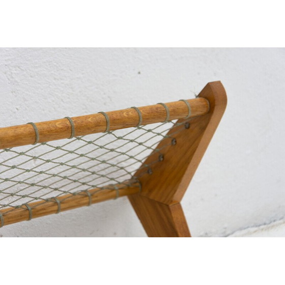 Image 1 of Mid century wandplank van Krásná Jizba, Tsjecho-Slowakije 1960