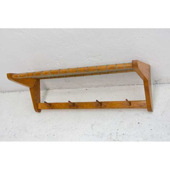 Image 1 of Mid century wandplank van Krásná Jizba, Tsjecho-Slowakije 1960