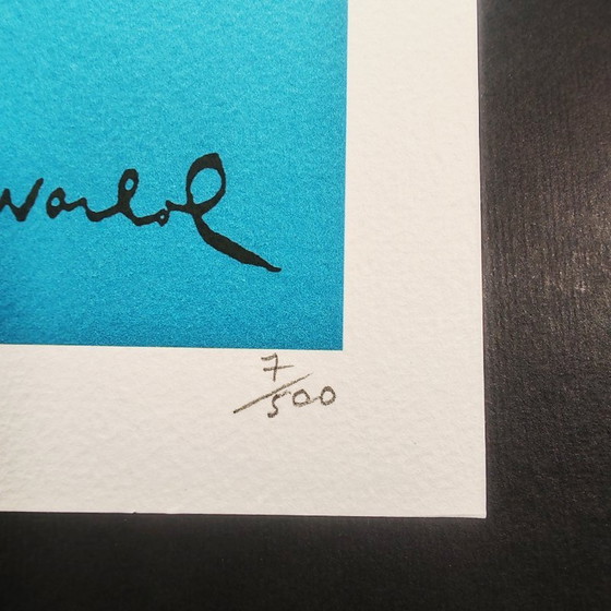 Image 1 of 1980S Andy Warhol "Superman" Limited Edition Litho van Cmoa.