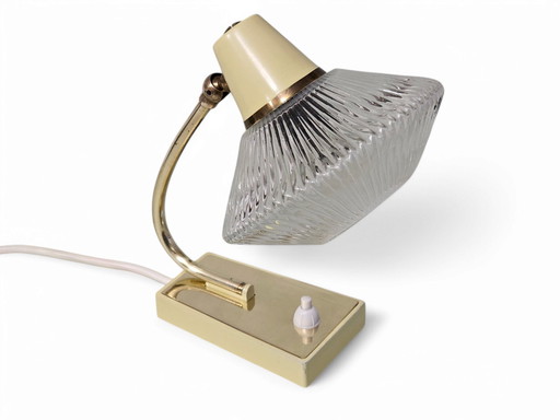 Zeldzaam Mid Century bedlampje, 1950