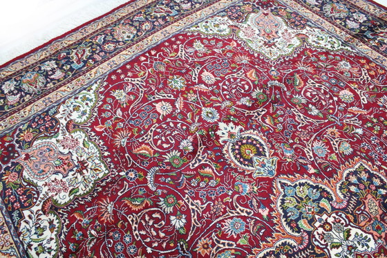 Image 1 of Origineel handgeknoopt Perzisch tapijt Tabriz 40 Raj Fijn 405 X 293 Cm Topconditie