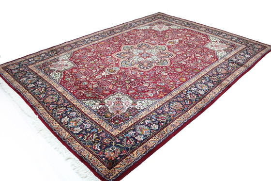 Image 1 of Origineel handgeknoopt Perzisch tapijt Tabriz 40 Raj Fijn 405 X 293 Cm Topconditie