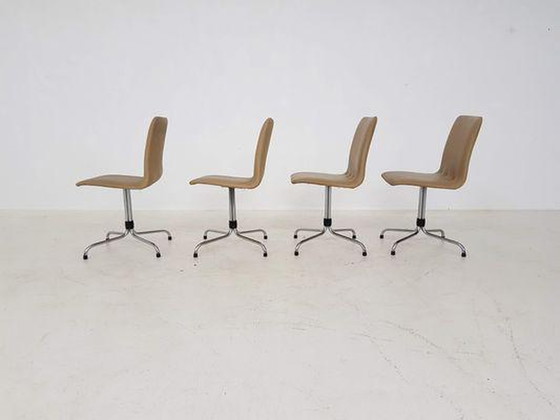 Image 1 of Vintage Nederlandse eetkamerstoelen