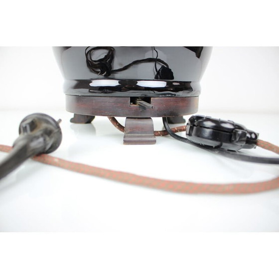 Image 1 of Vintage Art Deco lamp met luidspreker van Stilton, Tsjecho-Slowakije 1930