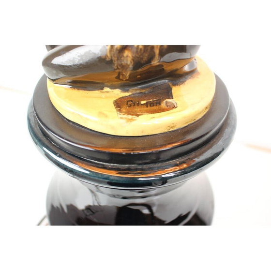 Image 1 of Vintage Art Deco lamp met luidspreker van Stilton, Tsjecho-Slowakije 1930