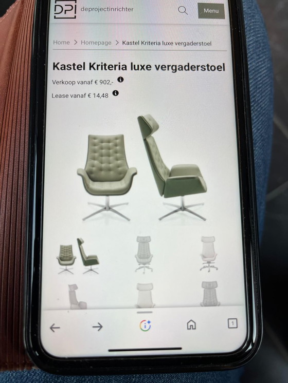 Image 1 of Kastel Kriteria luxe vergaderstoel