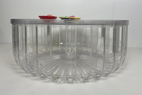 Image 1 of Kartell Panier Design Salontafel/ Bijzettafel Kristal