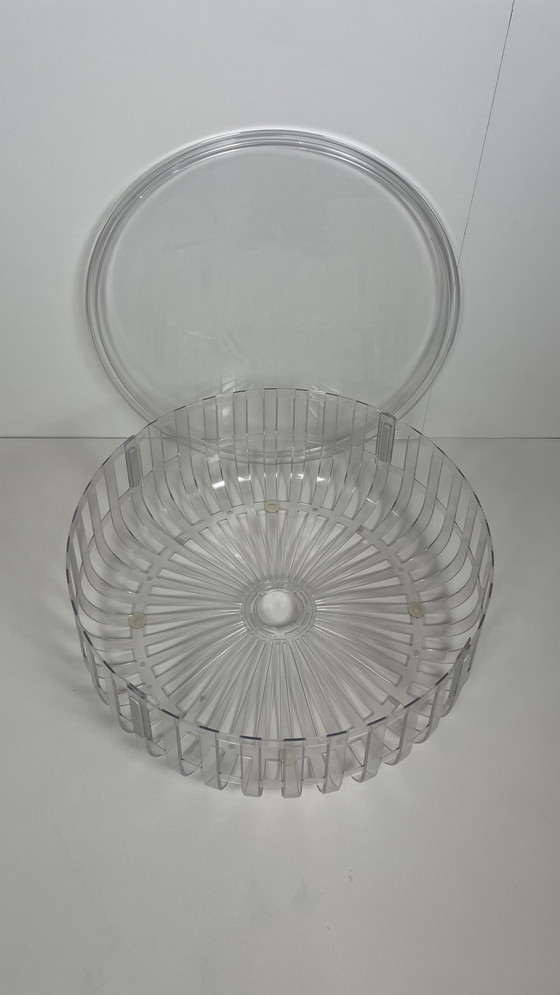 Image 1 of Kartell Panier Design Salontafel/ Bijzettafel Kristal