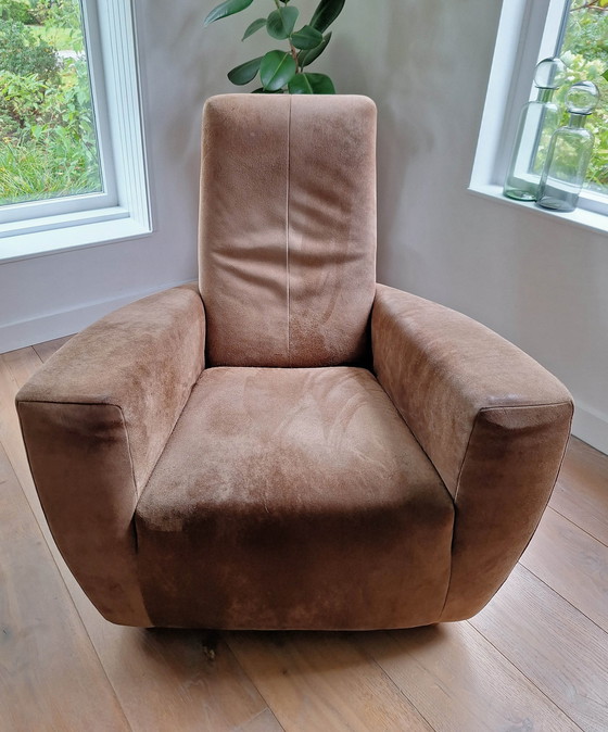 Image 1 of Longa Fauteuil Suede Leder