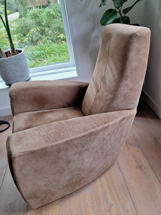 Image 1 of Longa Fauteuil Suede Leder