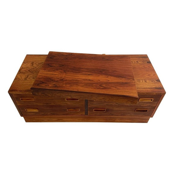 Image 1 of Vintage palissander TV-meubel van Hundevad, Denemarken 1960