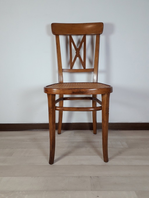 Zeldzame Art Dèco Thonet Stoel