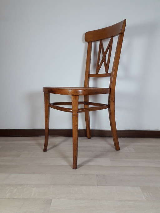 Zeldzame Art Dèco Thonet Stoel