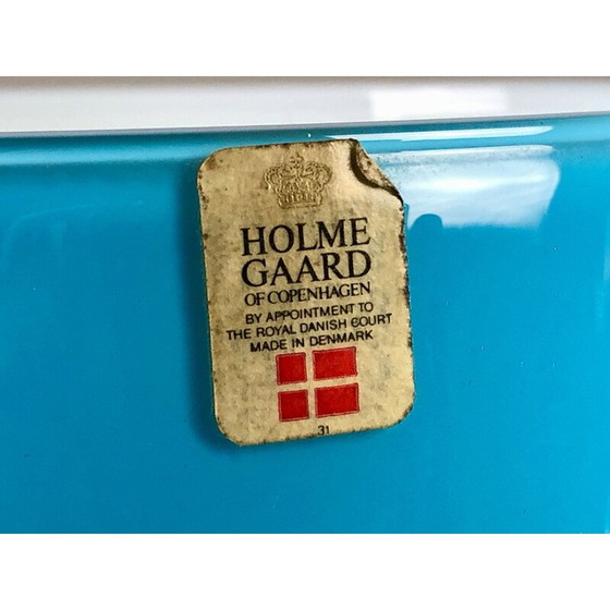 Image 1 of Set vintage kannen en kommen in glas van Michael Bang voor Holmegaard, jaren 1970