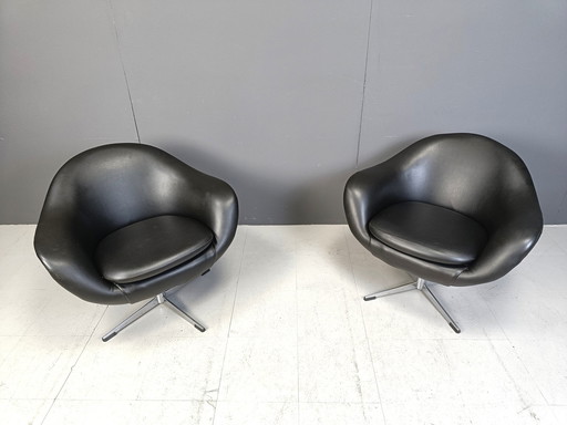 Mid Century Clubfauteuils, 1960S