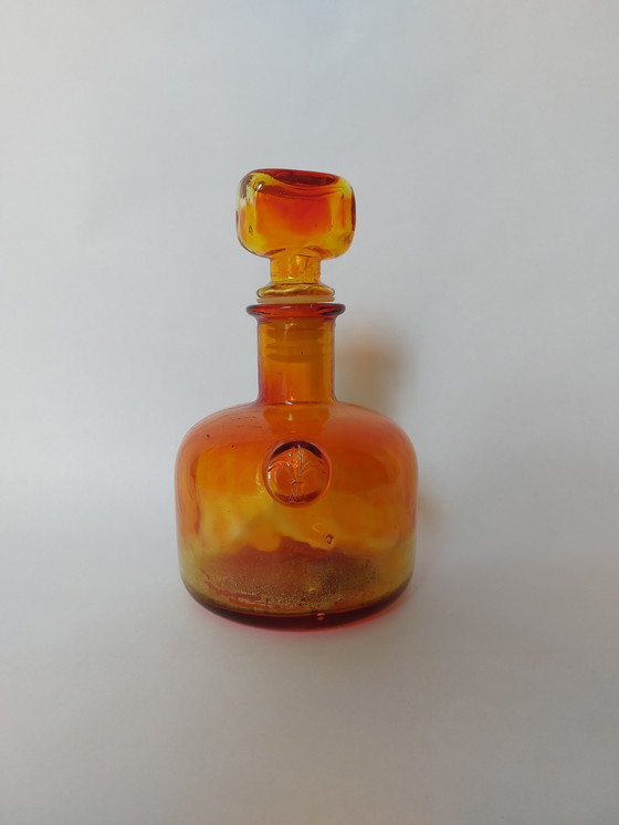 Image 1 of Empoli glass karaf- Italy 1970