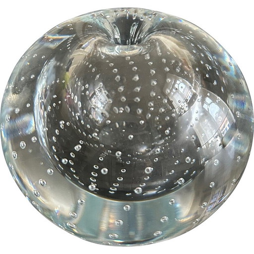 Vintage bubbel-kristallen soliflore, 1960