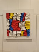 Mivillage crincle art 3D wanddecoratie
