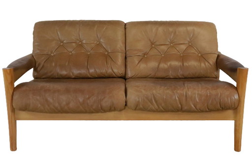 Zehbitz bank vintage cognac leer