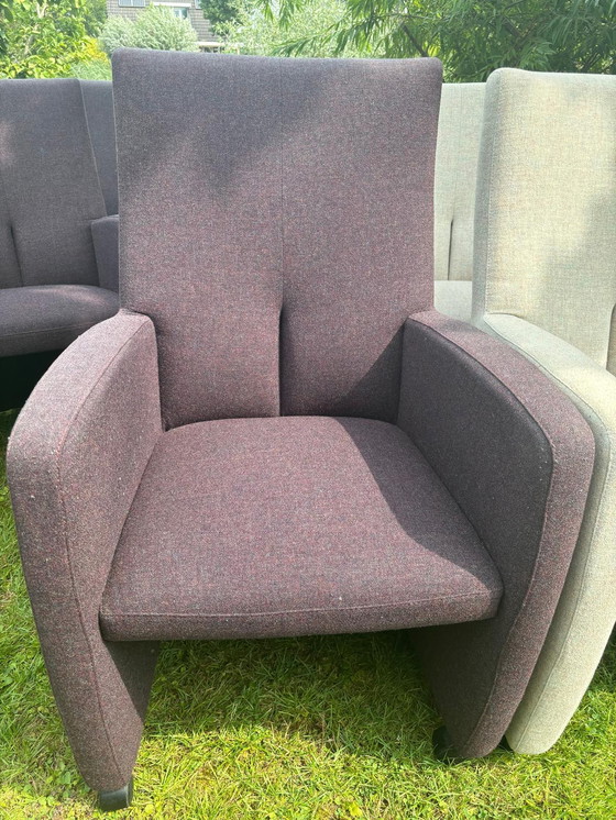 Image 1 of 6x Leolux Kilenge Fauteuil