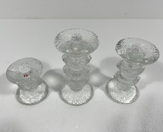 Image 1 of Festivo Kandelaars Van Timo Sarpaneva Voor Iittala Finland