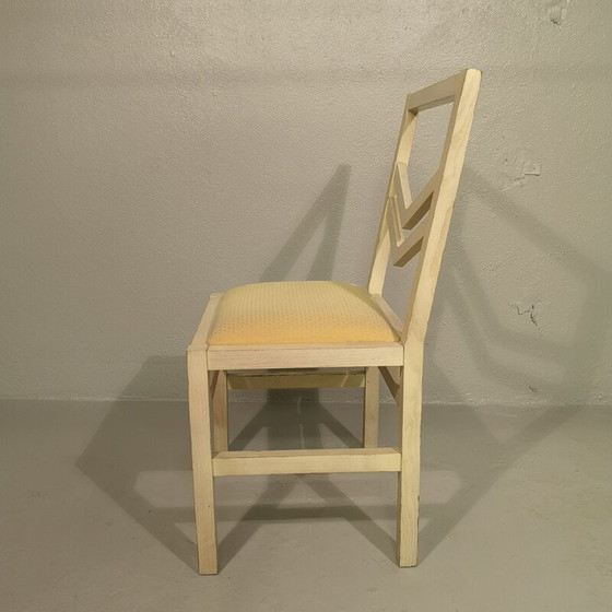 Image 1 of Set van 4 vintage Quilt stoelen van WILMOTTE SCDR editie