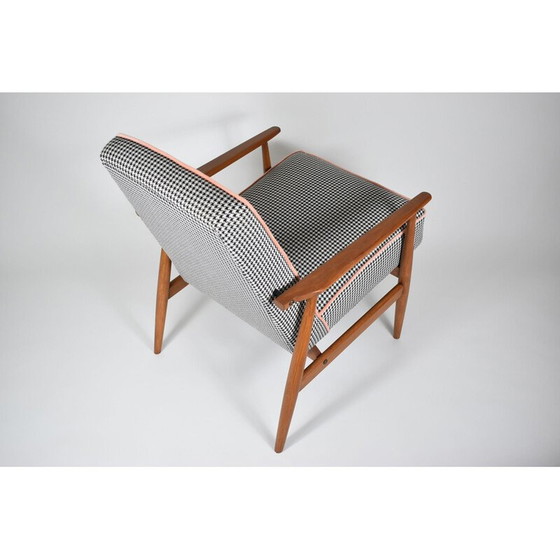 Image 1 of Vintage grijze fauteuil 300-190 van Henryk Lis 1970
