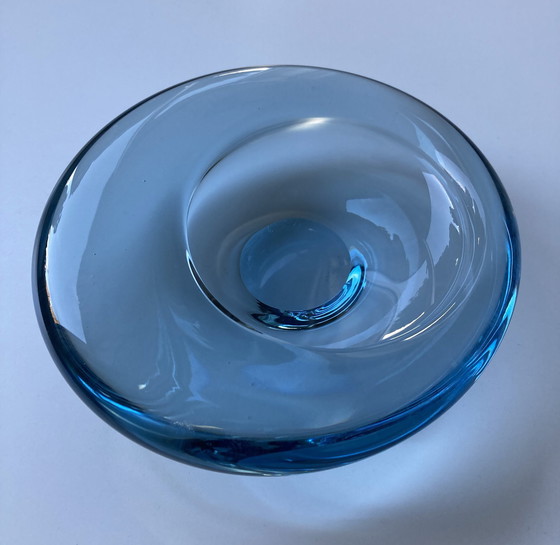 Image 1 of Holmegaard Schaal Blauw