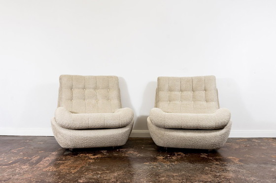 Image 1 of Space Age, Atlantis lounge stoelen, voormalig Tsjecho-Slowakije, 1970S, set van 2