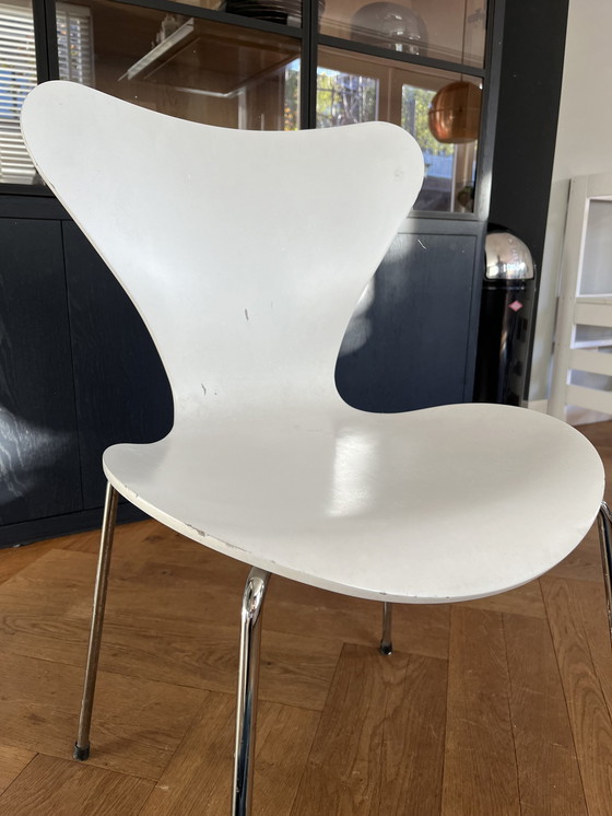 Image 1 of 2x Fritz Hansen 7 Series Vlinderstoel