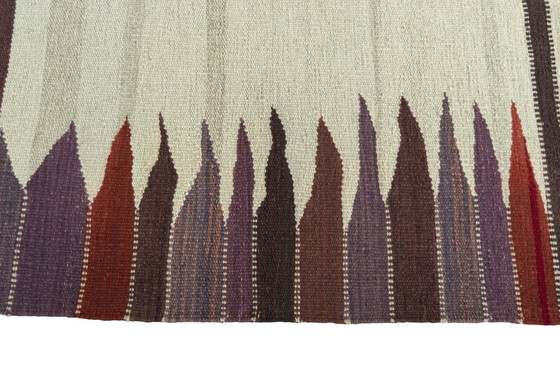 Image 1 of Handgeweven design kelim Fars - 124 X 116 cm (Nieuw)