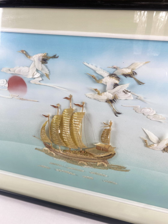 Image 1 of Aziatische schelpenschildering