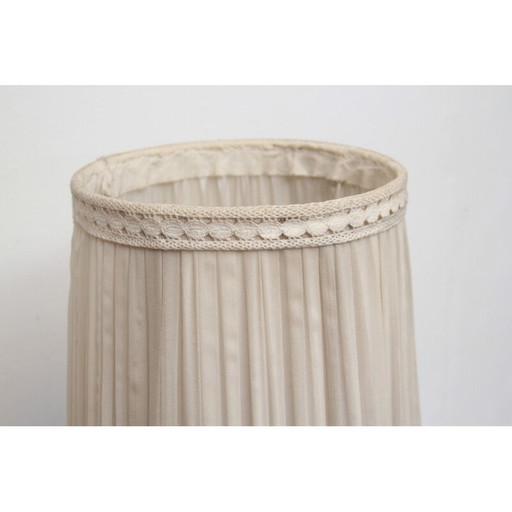 Vintage vloerlamp van rood glas, 1950