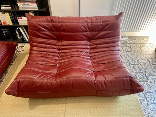 2 Ligne Roset TOGO-banken met elk 2 zitplaatsen