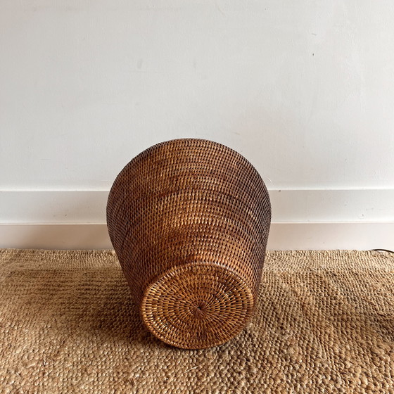 Image 1 of 2 XXXL Birma rieten rotan lampen vintage 