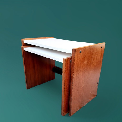 Bijzettafels Set, Design Cees Braakman Voor Pastoe, 1970S