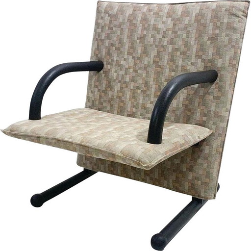Mid-century fauteuil "T line" van Felix de Burkhard Vogtherr voor Arflex, Italië 1980