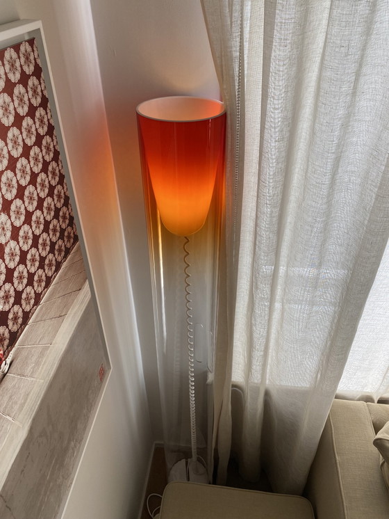 Image 1 of Kartell Toobe Oranje vloerlamp