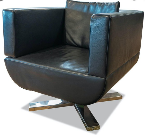 Image 1 of Jori Chair: Model Chillap: zwart