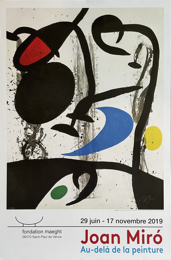 Image 1 of Joan Miró (1893-1983), La Grand Triptyque Noir, 1969, Copyright Successio Miró