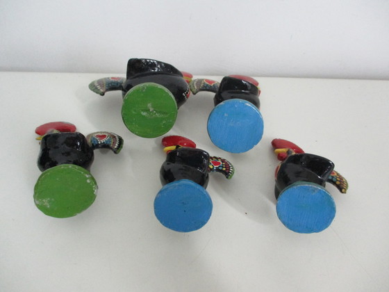 Image 1 of 5 Stuks Portugese Barcelos Hanen