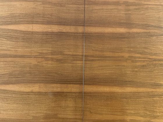 Image 1 of Mid Century tafel, uitschuifbaar en echt uniek!