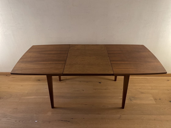 Image 1 of Mid Century tafel, uitschuifbaar en echt uniek!